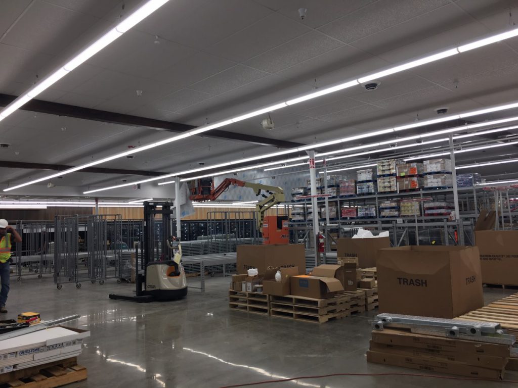 Sam’s Club Store Final Post Construction Clean Up in Dallas, TX