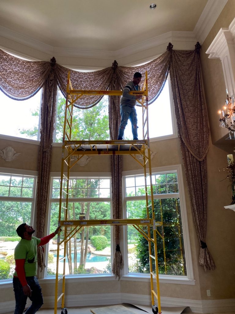 Large Mansion Construction Clean Up in Flower Mound TX 00001 768x1024 Large Mansion Post Construction Cleaning Service in Flower Mound, TX